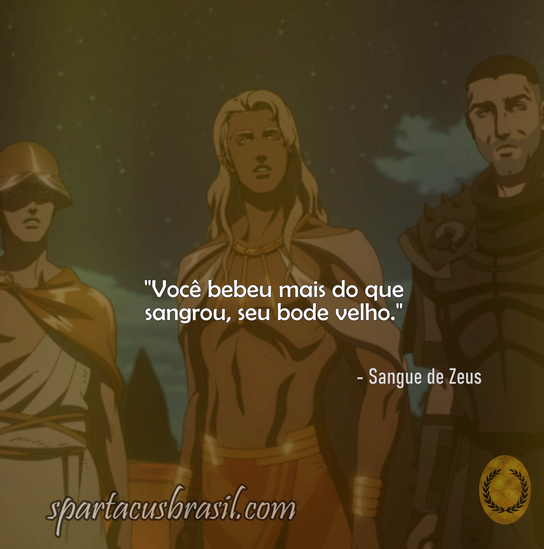 10 Melhores Frases do Anime Sangue de Zeus Spartacus Brasil